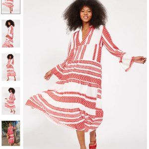 Silk & Salt Summer of Love Maxi Dress - Red